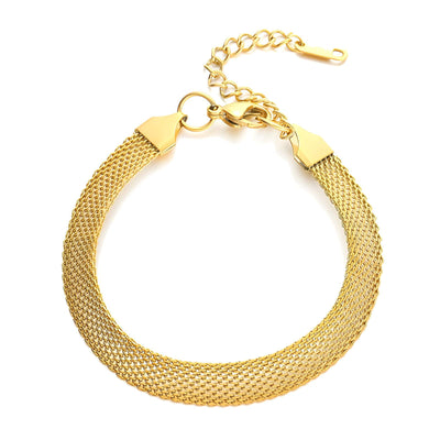 1 Band Gold Plated Bracelet