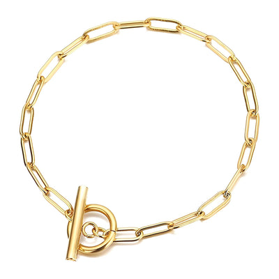 Link Gold Plated Bracelet