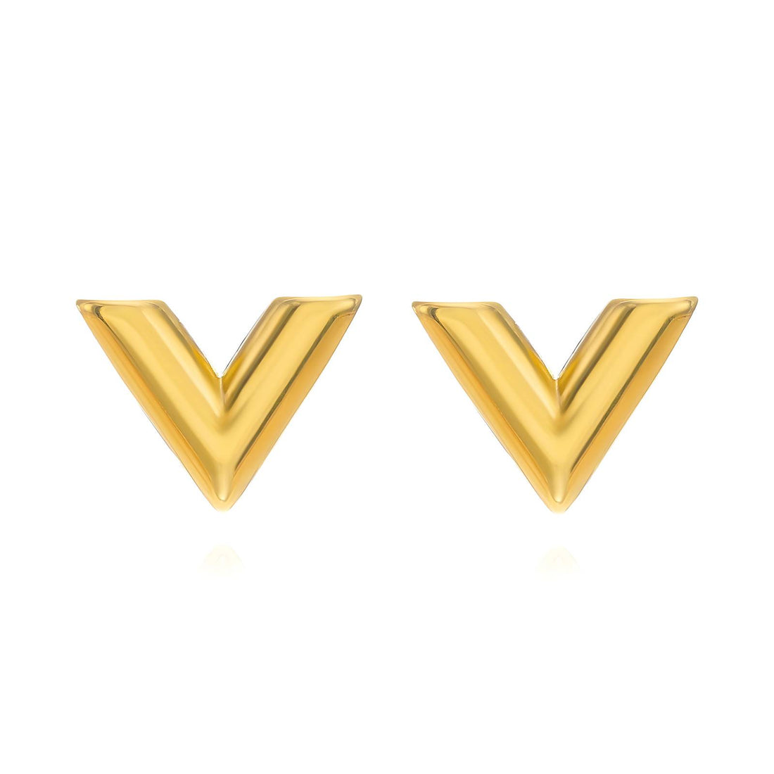 “V” Earrings